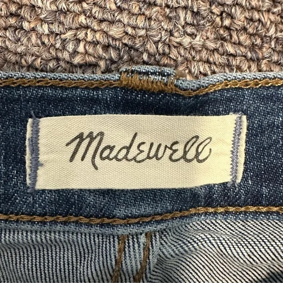 Madewell 10" High-Rise Skinny Jeans TENCEL™ Denim Edition Size 29 - Picture 14 of 15